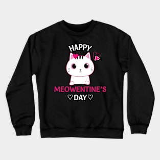 Cute Cat Valentines Day Shirt for Girls Kitty Quote Crewneck Sweatshirt